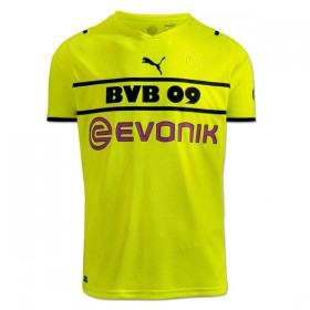 Koszulka BVB Borussia Dortmund Trzeci Stroje Piłkarskie 2021/22 Krótki Rękaw